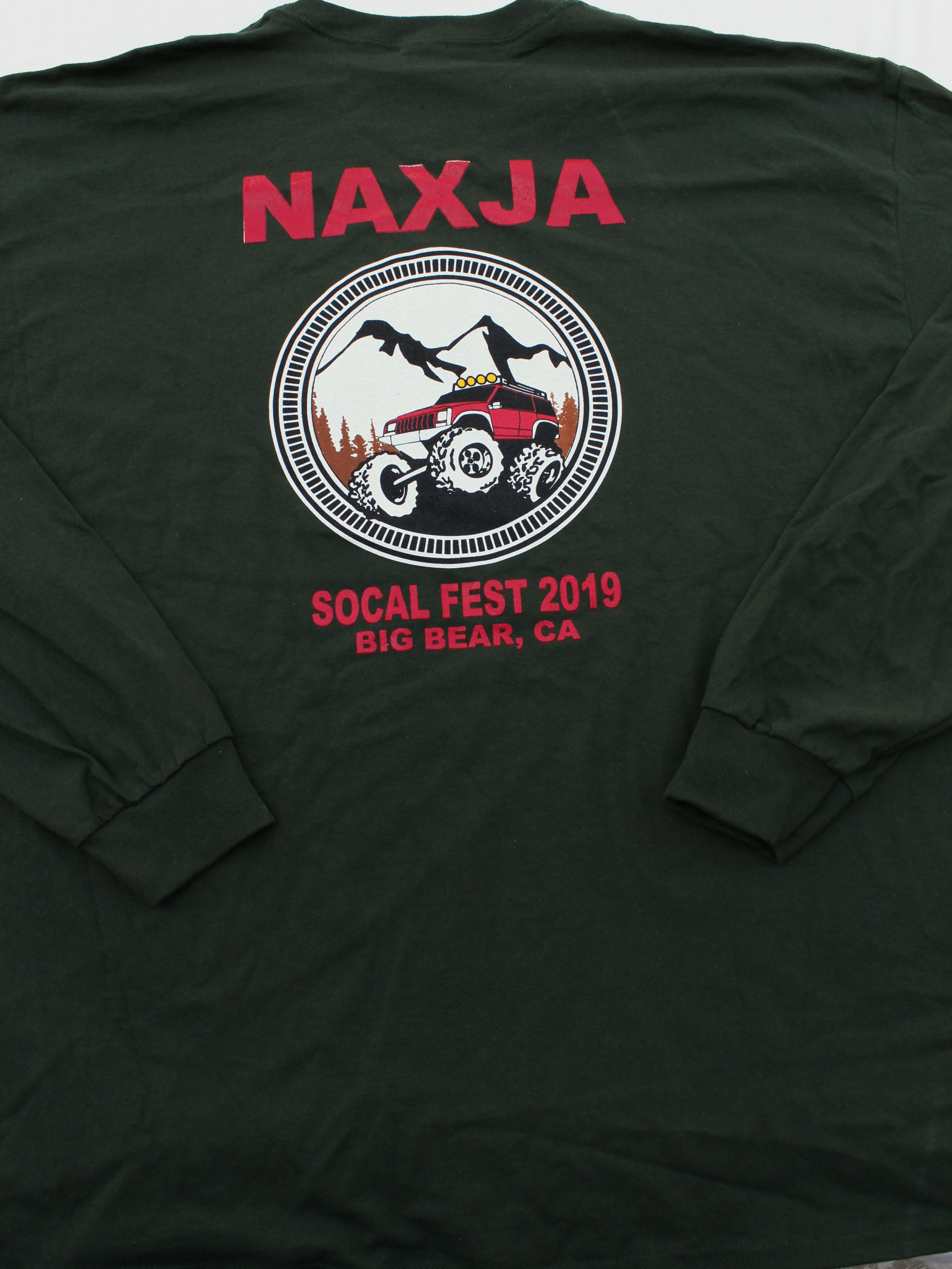 (image for) SCF 2019 Men's Long Sleeve T-shirt Size: 2X Color: Green